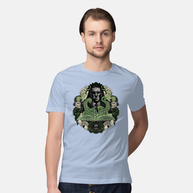 Summon The Creature-Mens-Premium-Tee-glitchygorilla