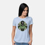 Summon The Creature-Womens-Basic-Tee-glitchygorilla