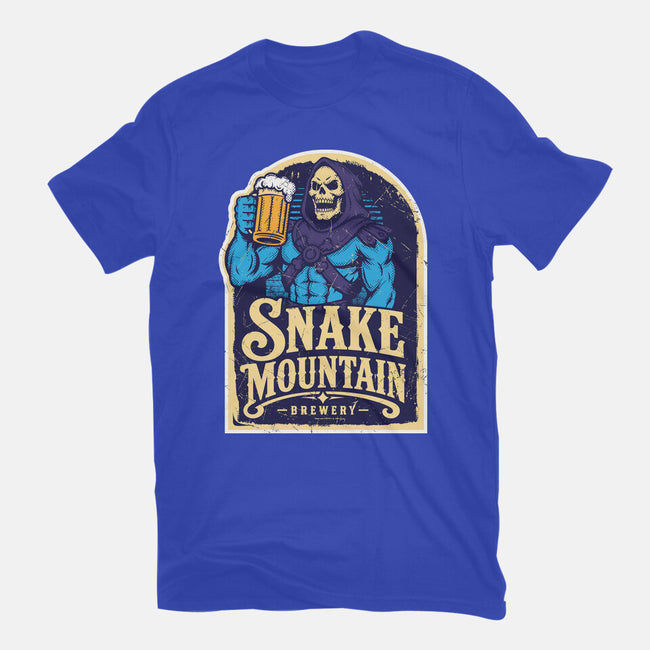 Snake Mountain Brewery-Mens-Heavyweight-Tee-CarloJ1956