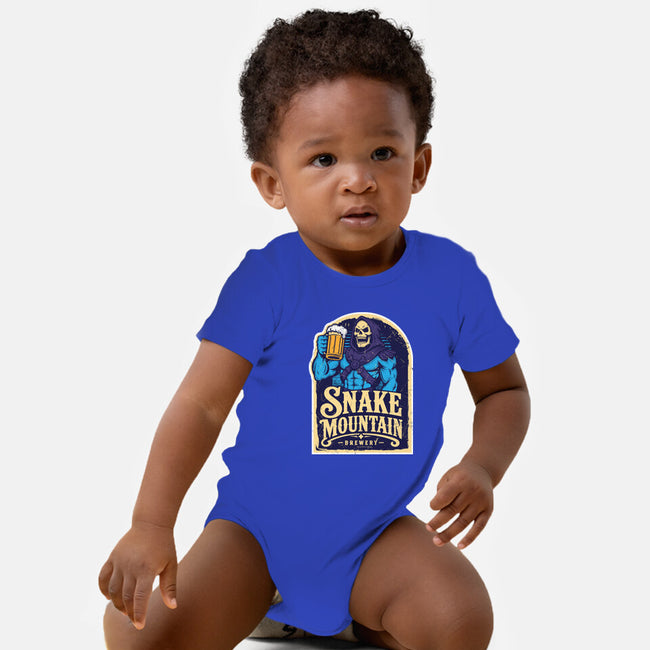 Snake Mountain Brewery-Baby-Basic-Onesie-CarloJ1956