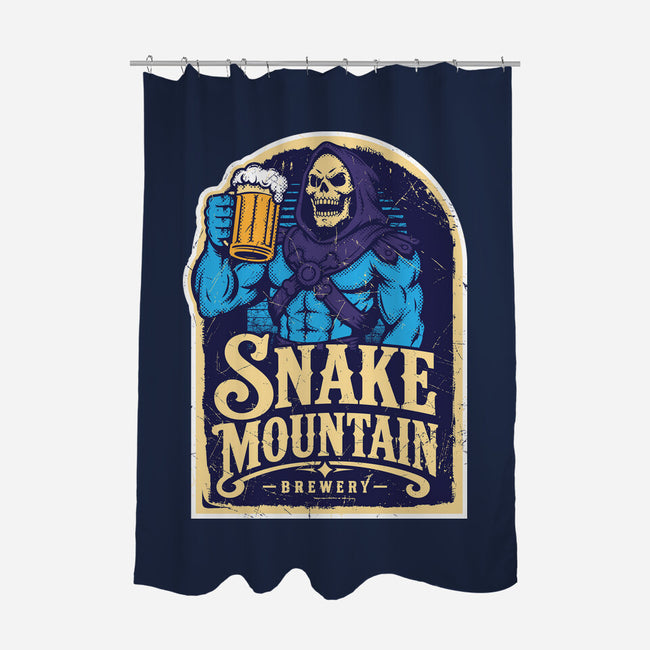 Snake Mountain Brewery-None-Polyester-Shower Curtain-CarloJ1956