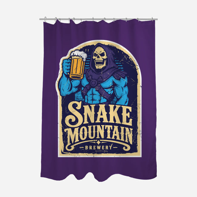 Snake Mountain Brewery-None-Polyester-Shower Curtain-CarloJ1956