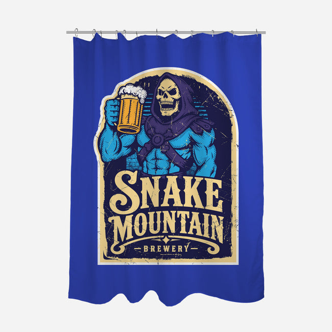 Snake Mountain Brewery-None-Polyester-Shower Curtain-CarloJ1956