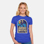 Snake Mountain Brewery-Womens-Fitted-Tee-CarloJ1956