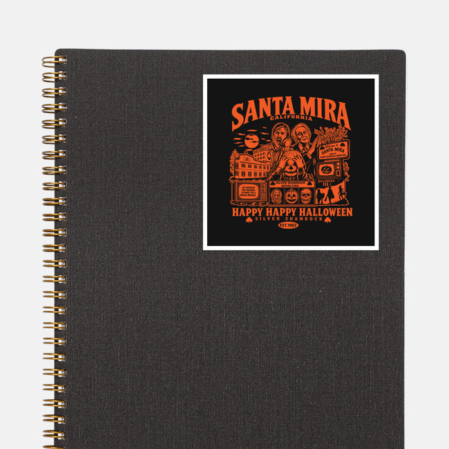 Santa Mira California-None-Glossy-Sticker-CarloJ1956