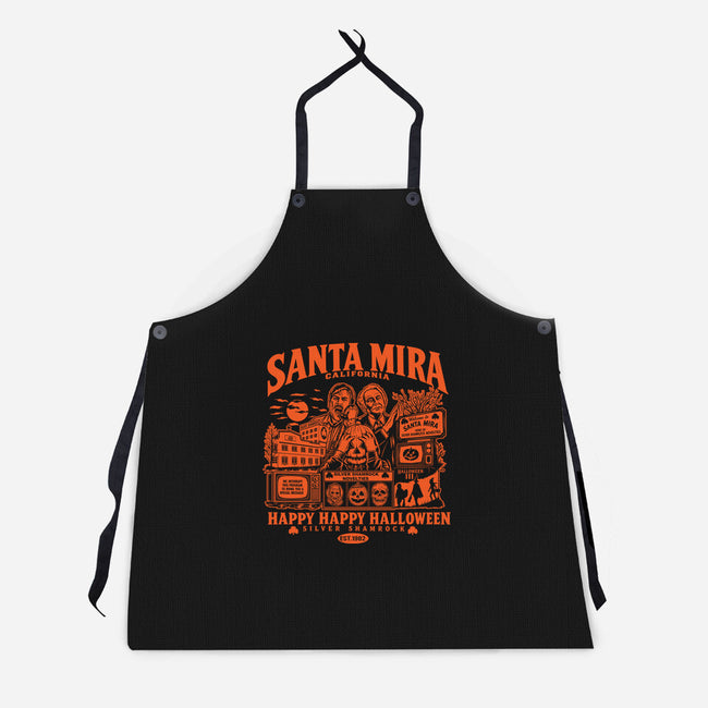 Santa Mira California-Unisex-Kitchen-Apron-CarloJ1956