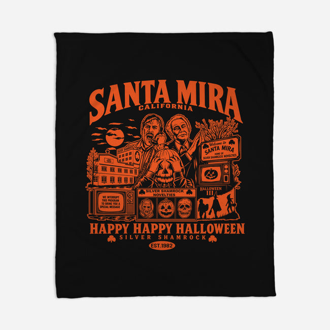 Santa Mira California-None-Fleece-Blanket-CarloJ1956