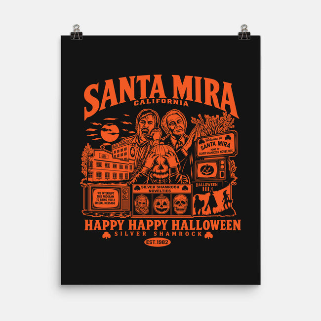 Santa Mira California-None-Matte-Poster-CarloJ1956