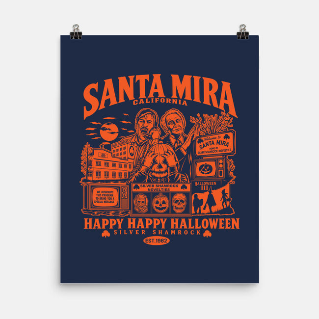 Santa Mira California-None-Matte-Poster-CarloJ1956