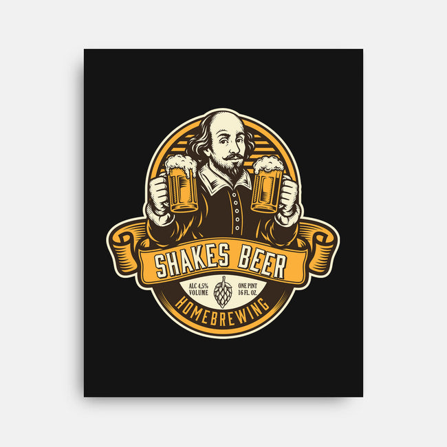 Shakes Beer-None-Stretched-Canvas-CarloJ1956