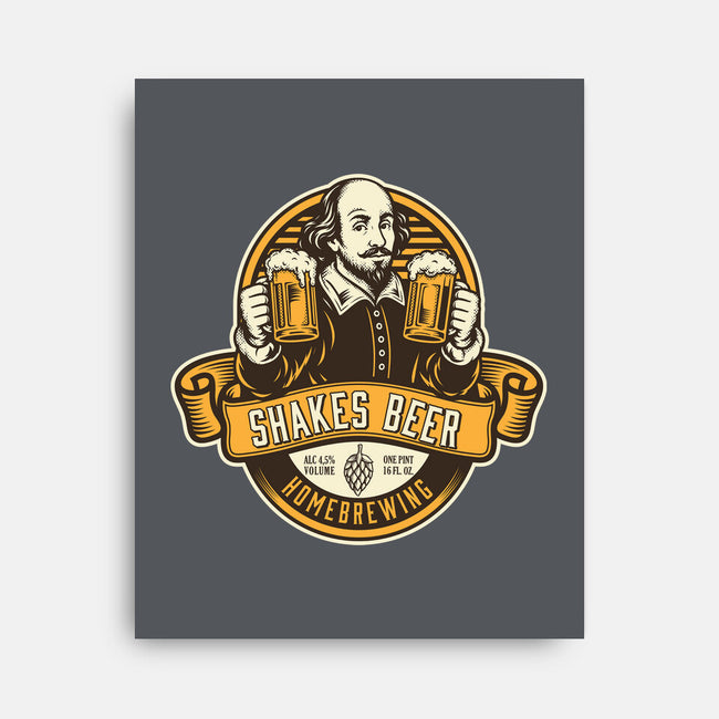 Shakes Beer-None-Stretched-Canvas-CarloJ1956