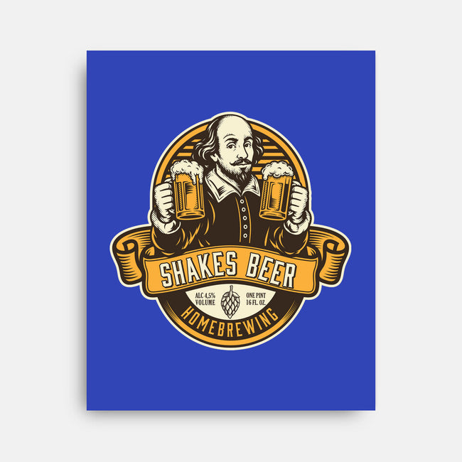 Shakes Beer-None-Stretched-Canvas-CarloJ1956