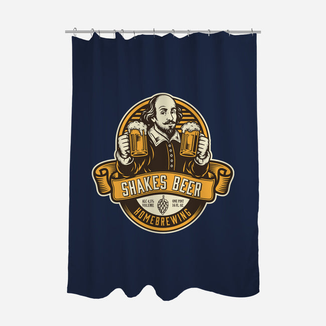 Shakes Beer-None-Polyester-Shower Curtain-CarloJ1956