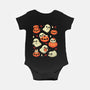 Cute Ghost With Halloween Pumpkin-Baby-Basic-Onesie-xMorfina