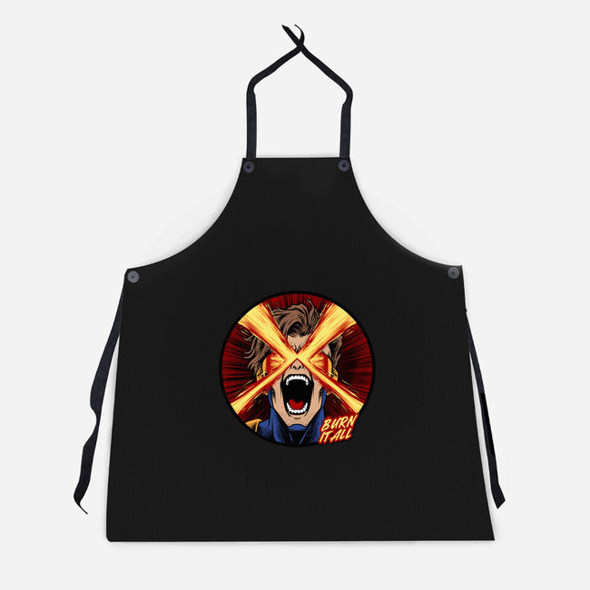 Eye Of Destruction-Unisex-Kitchen-Apron-spoilerinc