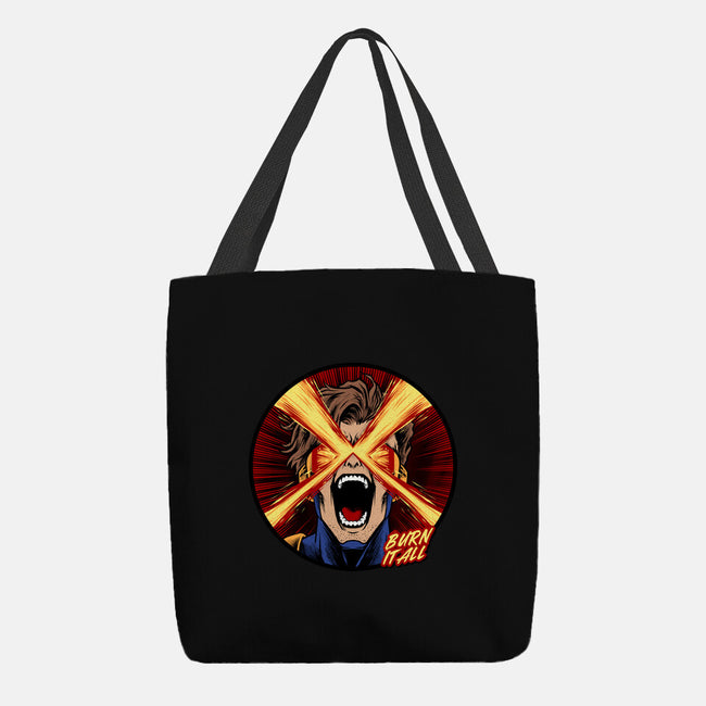 Eye Of Destruction-None-Basic Tote-Bag-spoilerinc