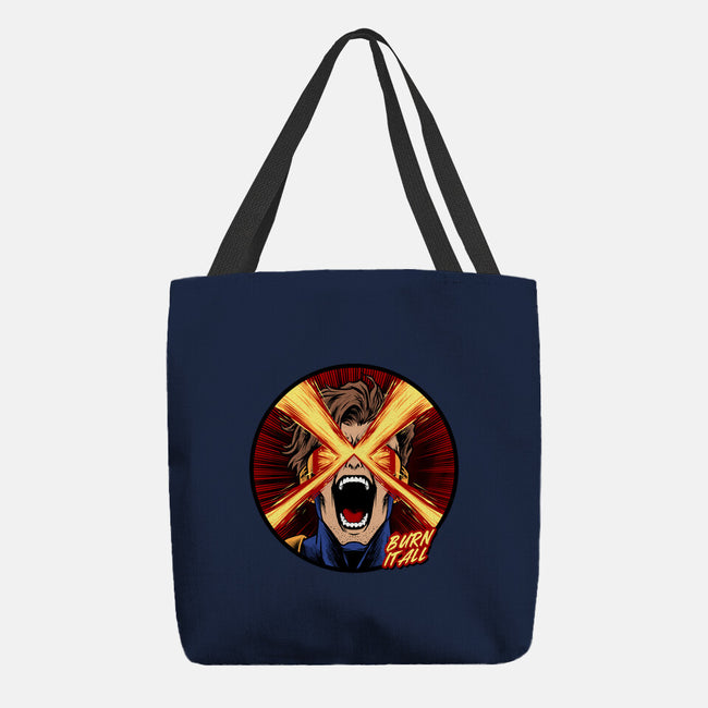 Eye Of Destruction-None-Basic Tote-Bag-spoilerinc