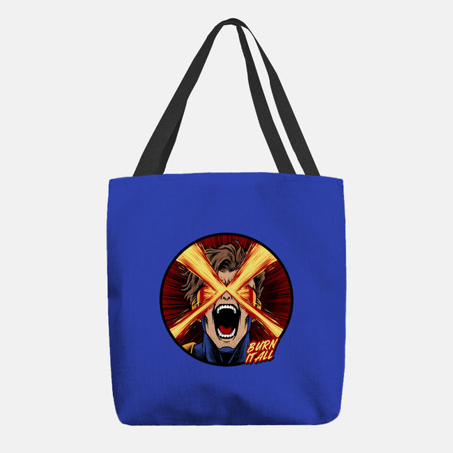 Eye Of Destruction-None-Basic Tote-Bag-spoilerinc