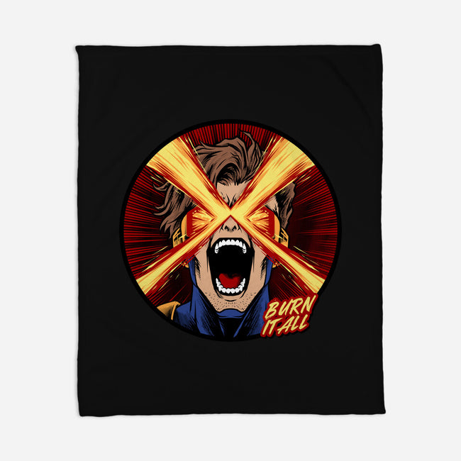 Eye Of Destruction-None-Fleece-Blanket-spoilerinc