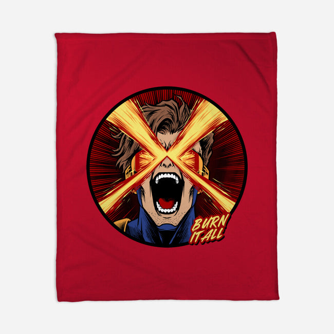 Eye Of Destruction-None-Fleece-Blanket-spoilerinc