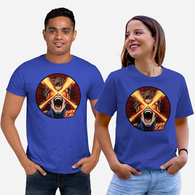 Eye Of Destruction-Unisex-Basic-Tee-spoilerinc