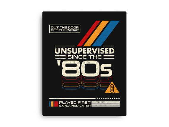 Unsupervised Since The 80s