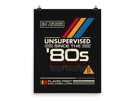 Unsupervised Since The 80s