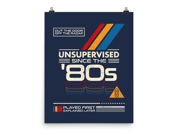 Unsupervised Since The 80s