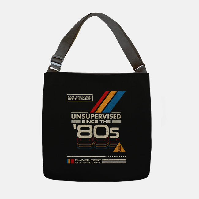 Unsupervised Since The 80s-None-Adjustable Tote-Bag-sachpica