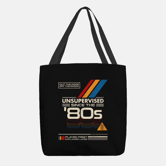 Unsupervised Since The 80s-None-Basic Tote-Bag-sachpica