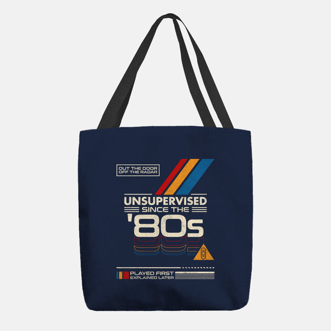 Unsupervised Since The 80s-None-Basic Tote-Bag-sachpica