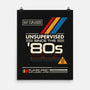 Unsupervised Since The 80s-None-Matte-Poster-sachpica