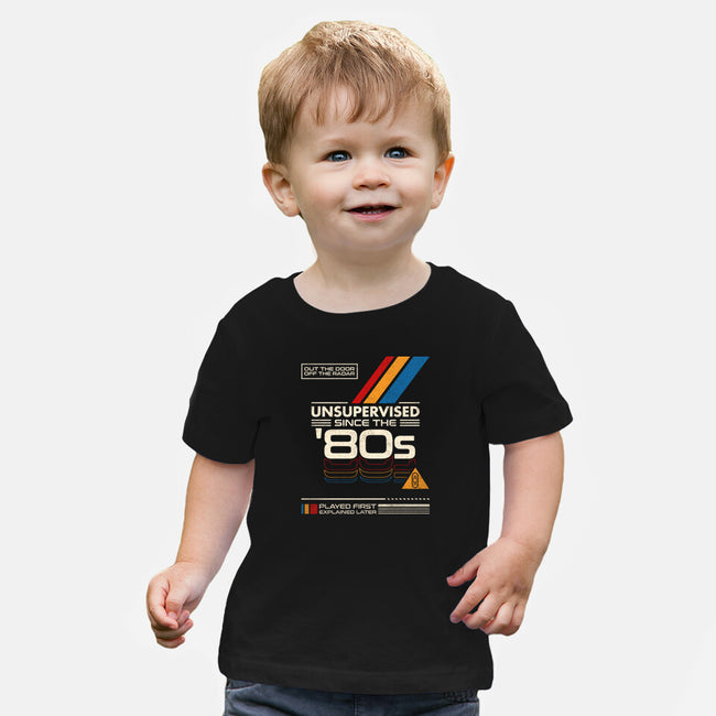 Unsupervised Since The 80s-Baby-Basic-Tee-sachpica