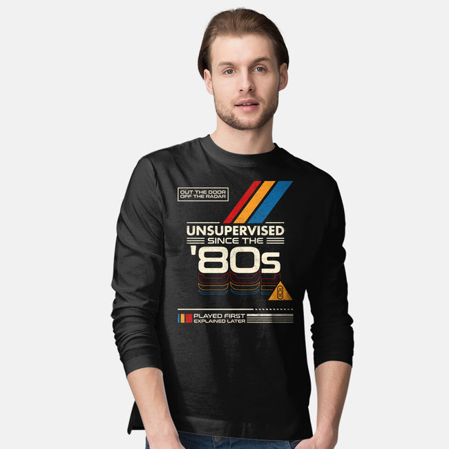 Unsupervised Since The 80s-Mens-Long Sleeved-Tee-sachpica