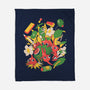 Tiny Creatures-None-Fleece-Blanket-ilustrata