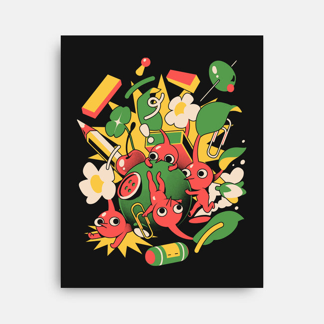 Tiny Creatures-None-Stretched-Canvas-ilustrata