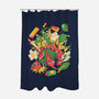 Tiny Creatures-None-Polyester-Shower Curtain-ilustrata