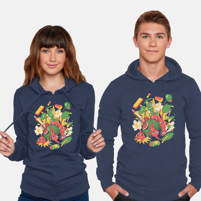 Tiny Creatures-Unisex-Pullover-Sweatshirt-ilustrata