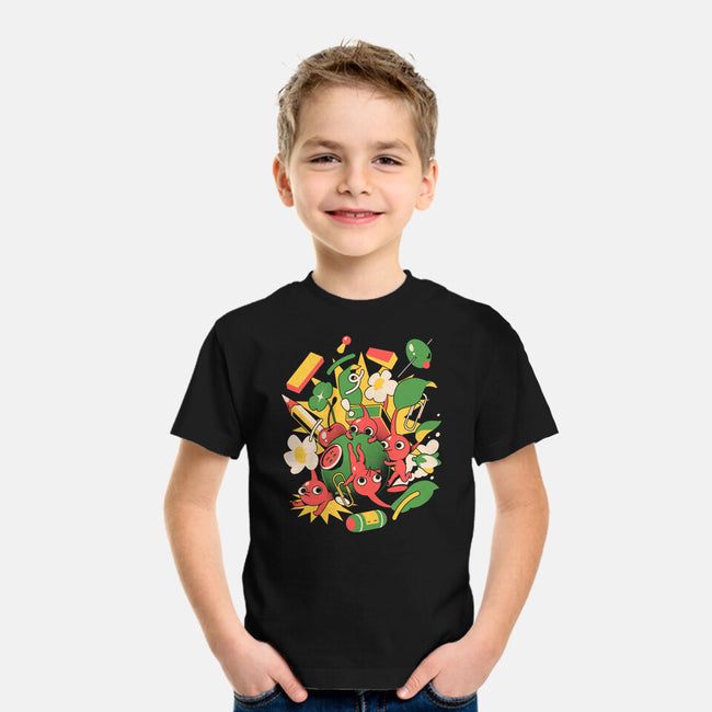 Tiny Creatures-Youth-Basic-Tee-ilustrata