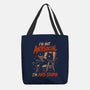 I'm Not Antisocial I'm Antistupid-None-Basic Tote-Bag-Diego Gurgell