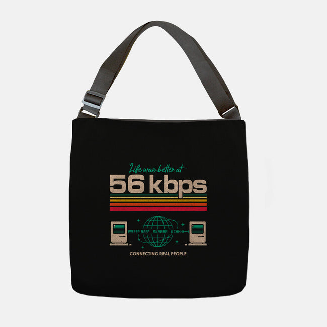Connecting Real People-None-Adjustable Tote-Bag-Tronyx79