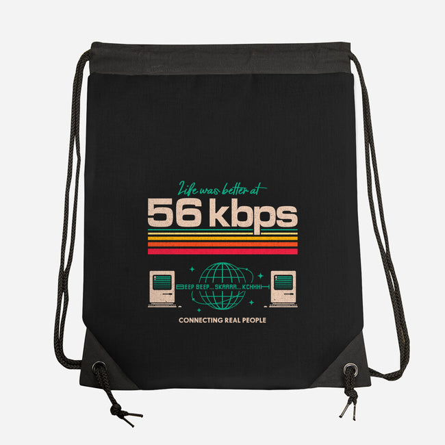 Connecting Real People-None-Drawstring-Bag-Tronyx79