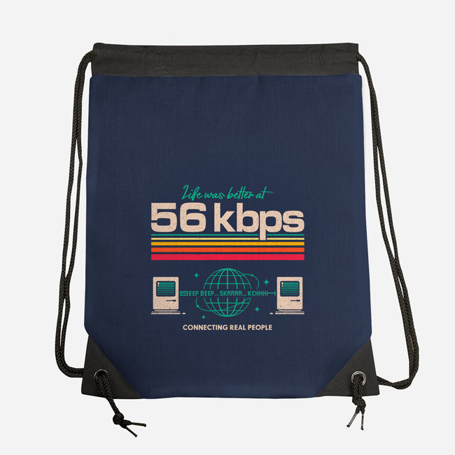 Connecting Real People-None-Drawstring-Bag-Tronyx79