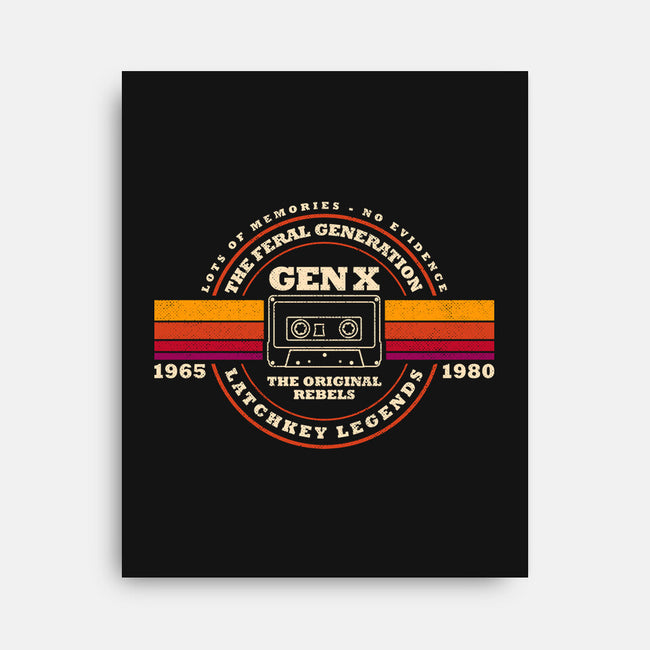 Gen X The Original Rebels-None-Stretched-Canvas-sachpica