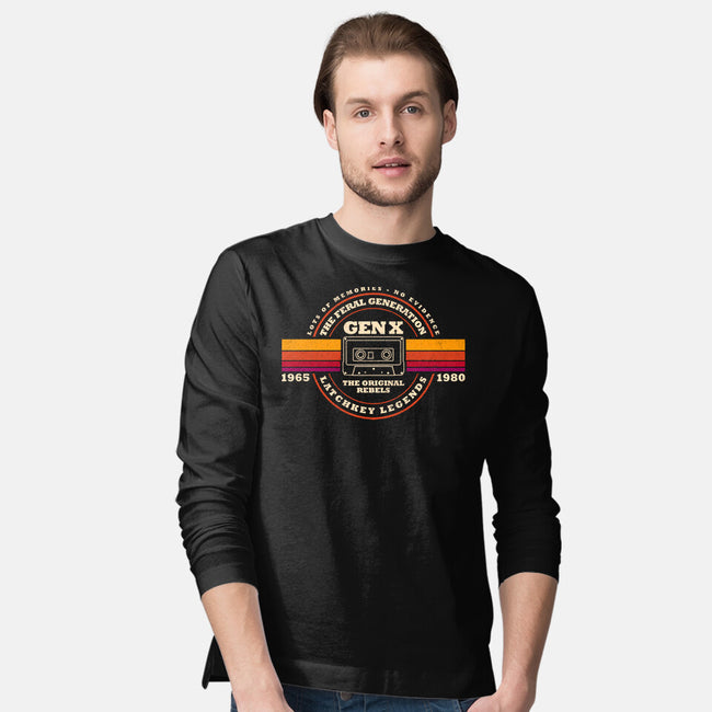 Gen X The Original Rebels-Mens-Long Sleeved-Tee-sachpica