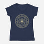 Talk Science If You Want A Reaction-Womens-V-Neck-Tee-tobefonseca