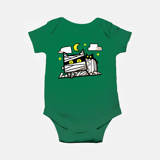 Cat Mummy-Baby-Basic-Onesie-bloomgrace28