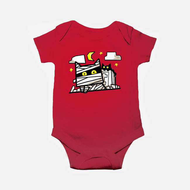 Cat Mummy-Baby-Basic-Onesie-bloomgrace28