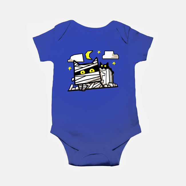 Cat Mummy-Baby-Basic-Onesie-bloomgrace28