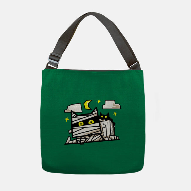 Cat Mummy-None-Adjustable Tote-Bag-bloomgrace28